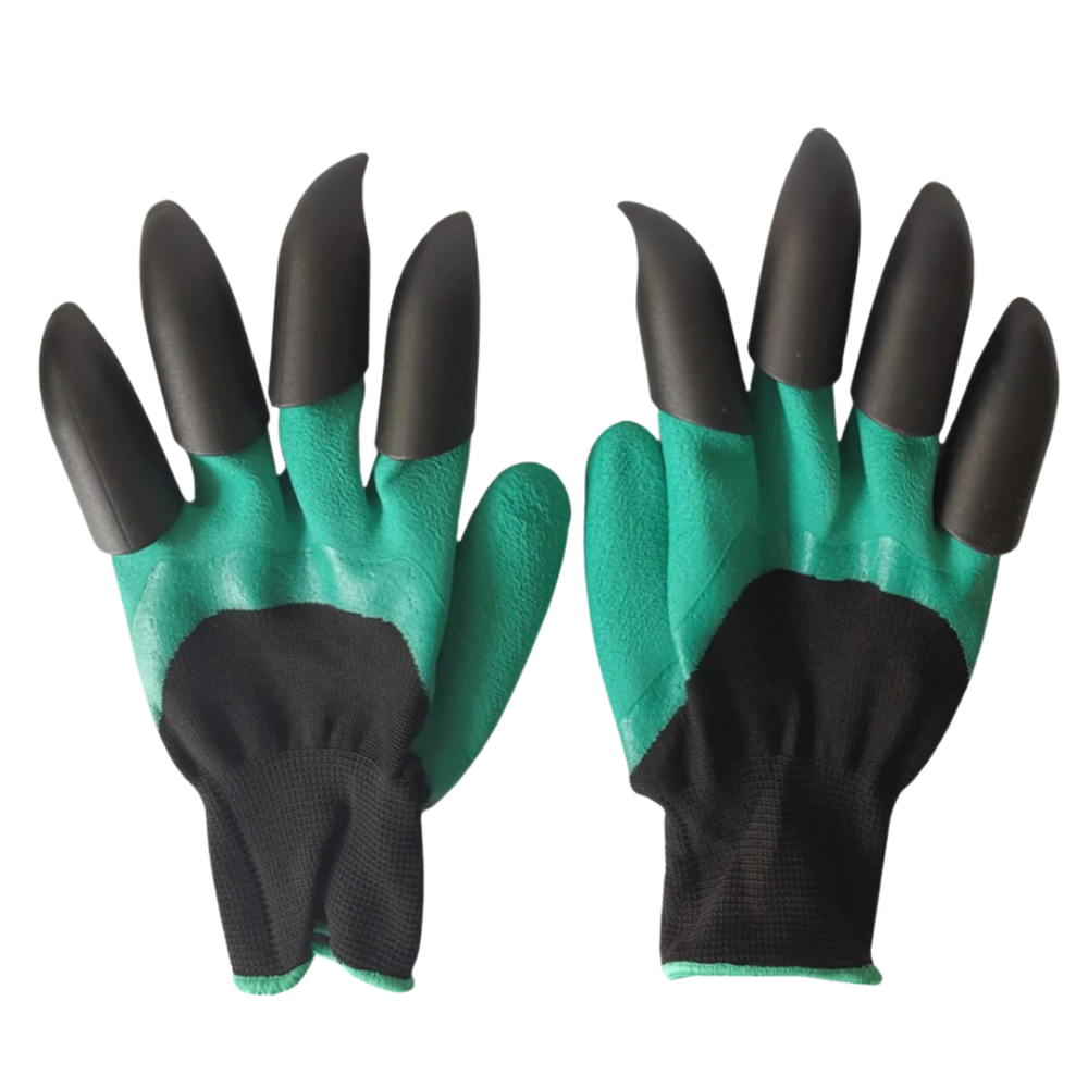 Gants de jardinage avec griffes - Ozerty