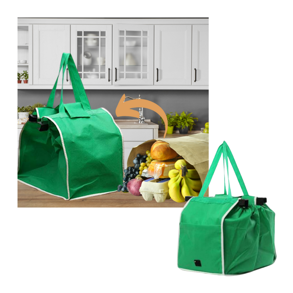 Sac à provisions réutilisable pour chariot - Ozerty