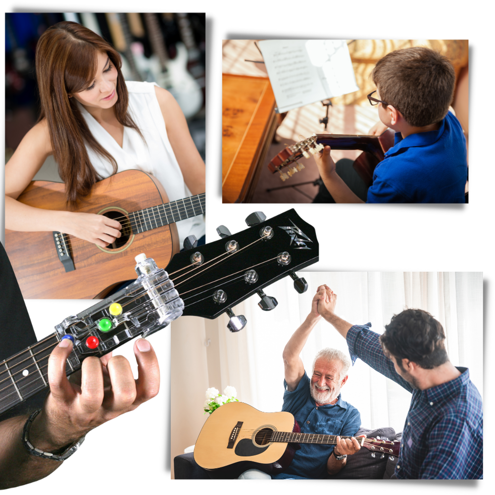 Outil d'apprentissage des accords de guitare - Ozerty