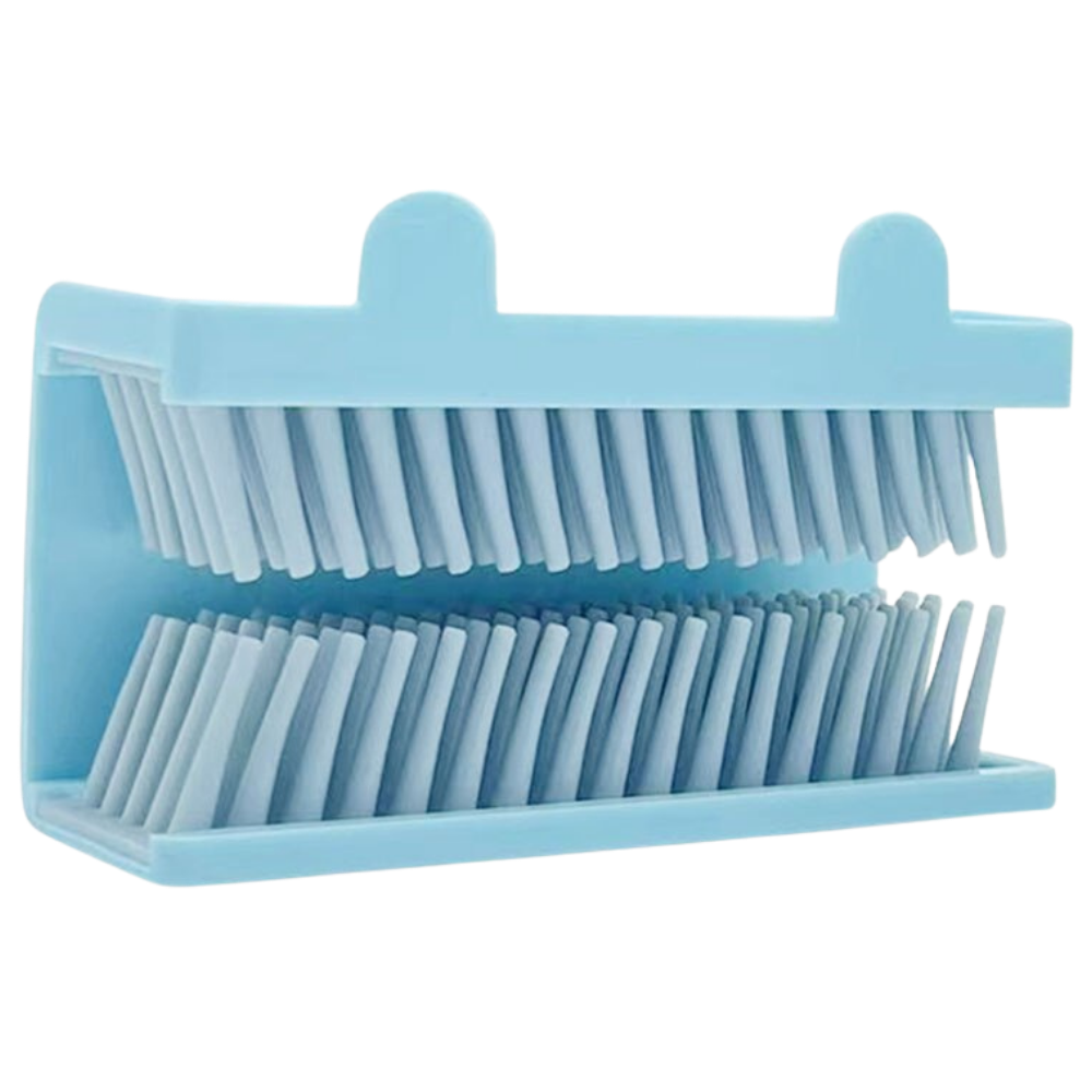 Attrape-cheveux pour la douche -Bleu/ - Ozerty