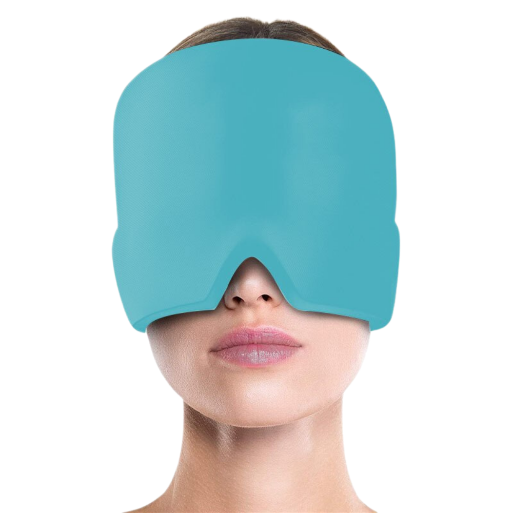 Bonnet anti migraine à thérapie chaud-froid -Bleu/ - Ozerty