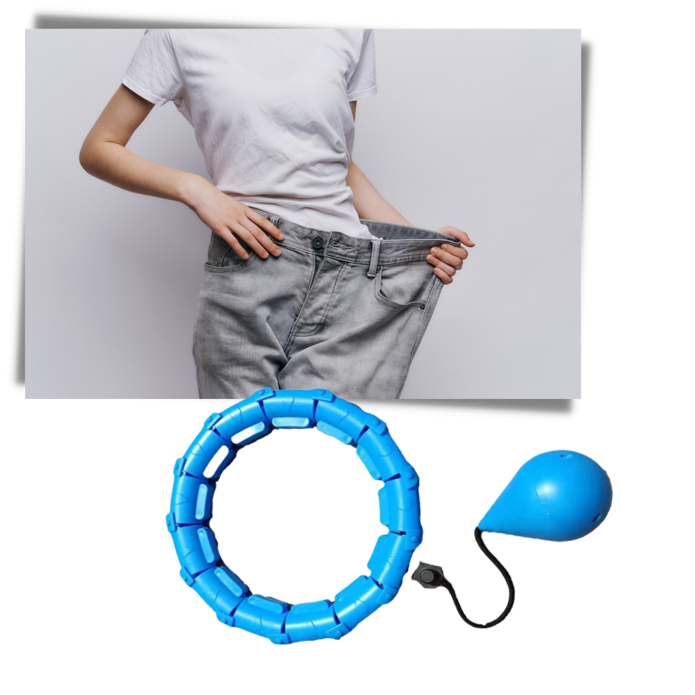 Hula Hoop de fitness à poids - Ozerty