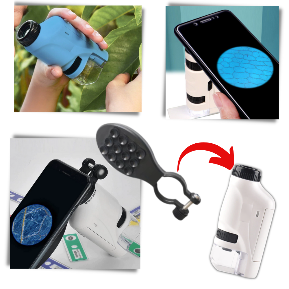 Microscope portatif pour enfants - Ozerty