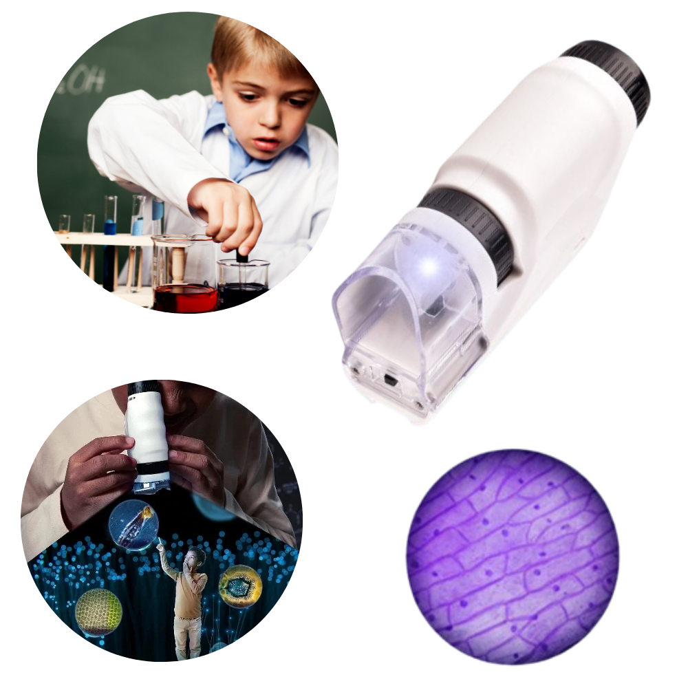 Microscope portatif pour enfants - Ozerty