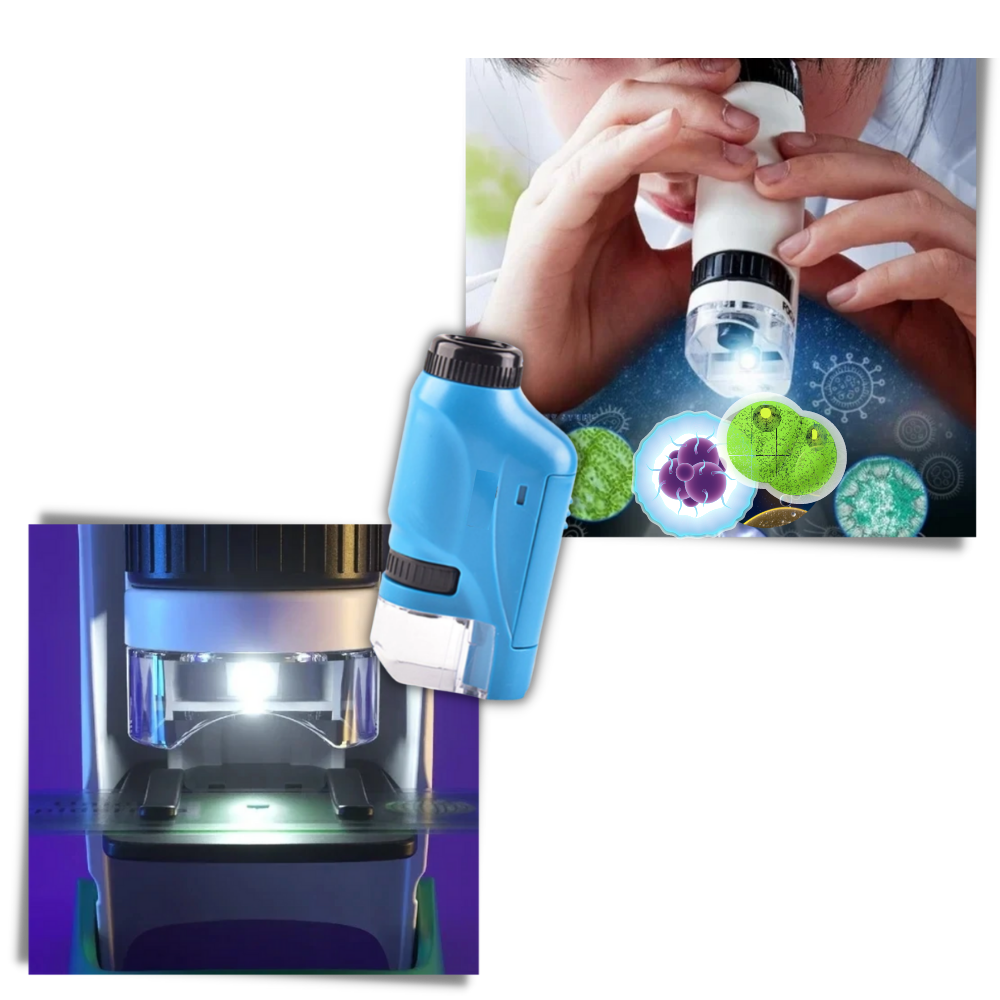 Microscope portatif pour enfants - Ozerty