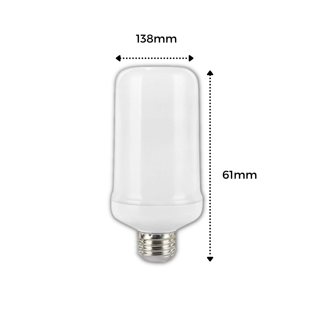 Lampe LED à effet de flamme - Ozerty