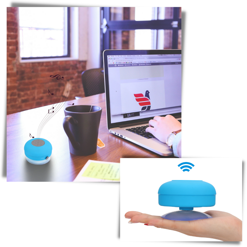 Mini haut-parleur Bluetooth étanche - Ozerty