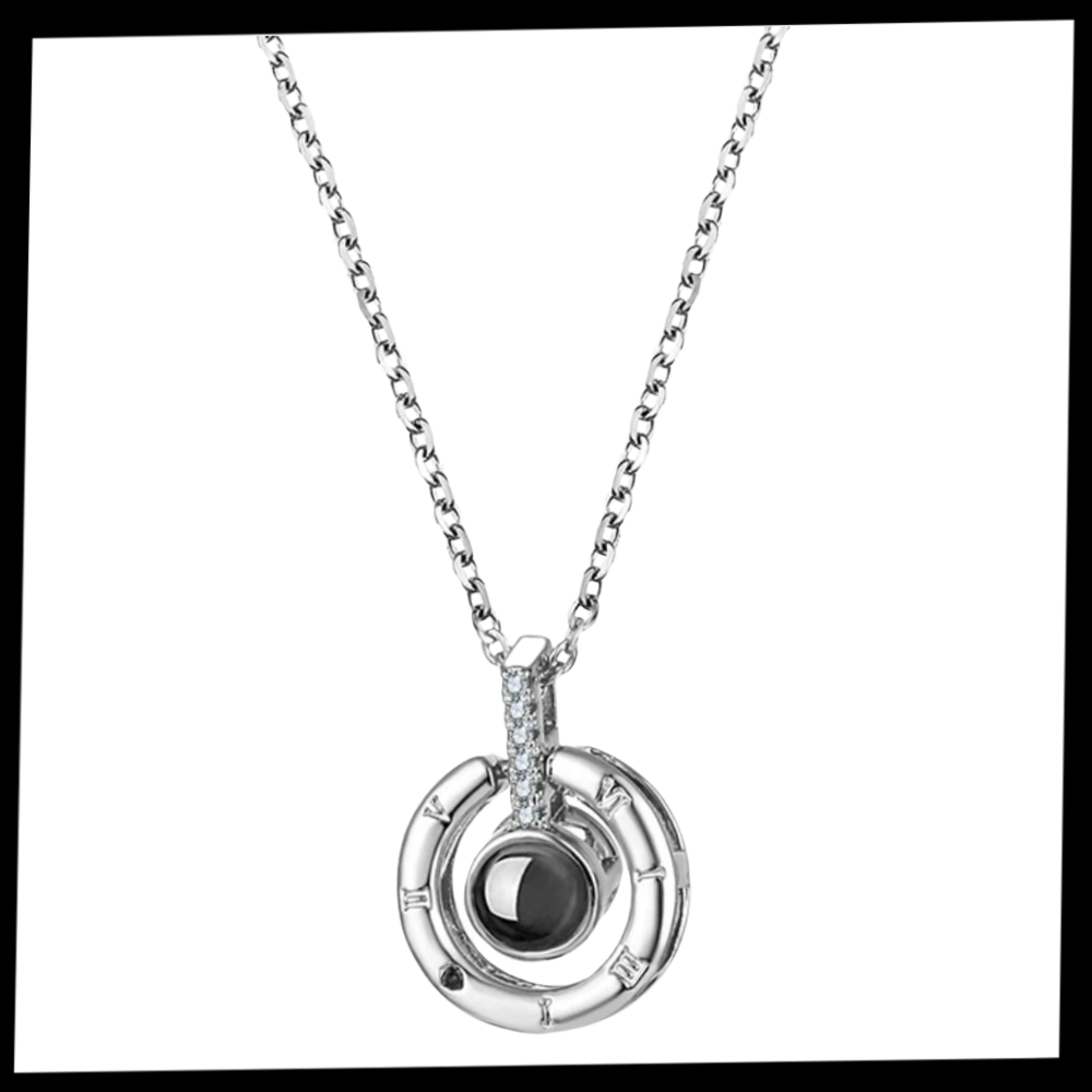 Collier Je t'aime en 100 langues - Ozerty