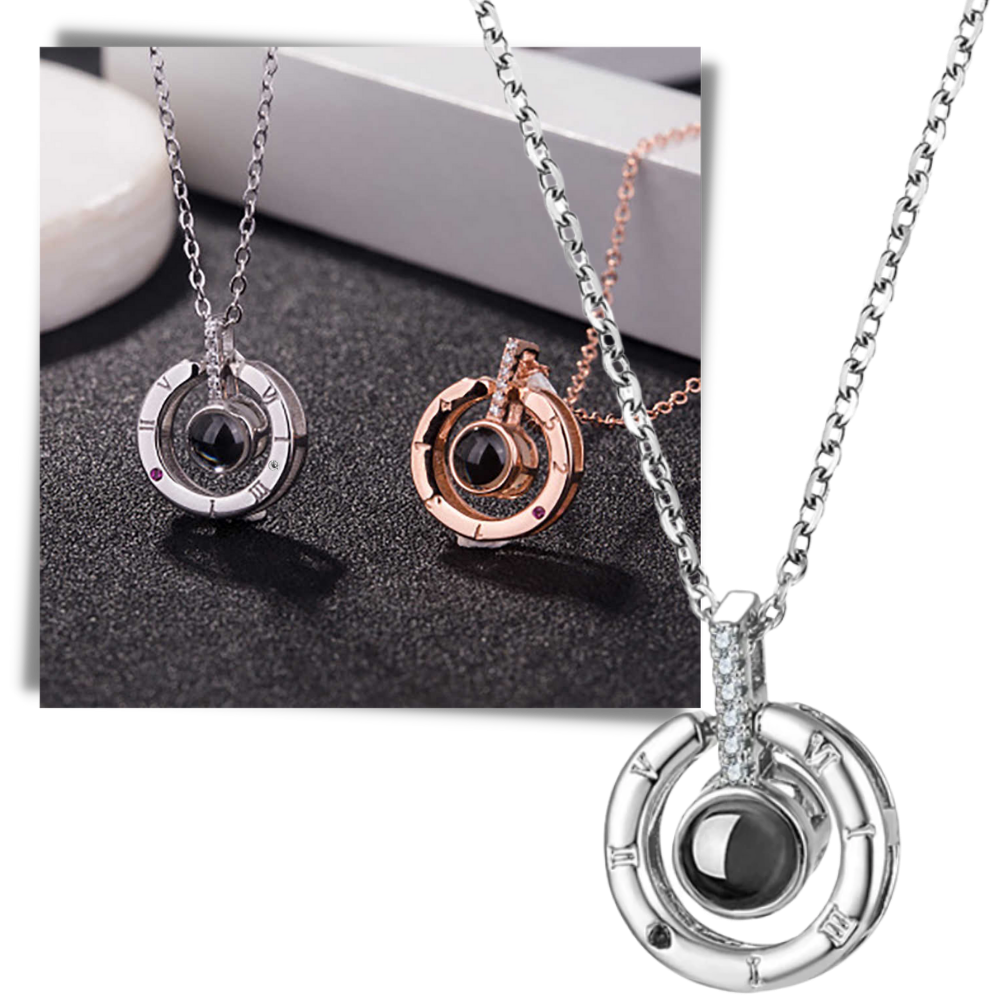 Collier Je t'aime en 100 langues - Ozerty