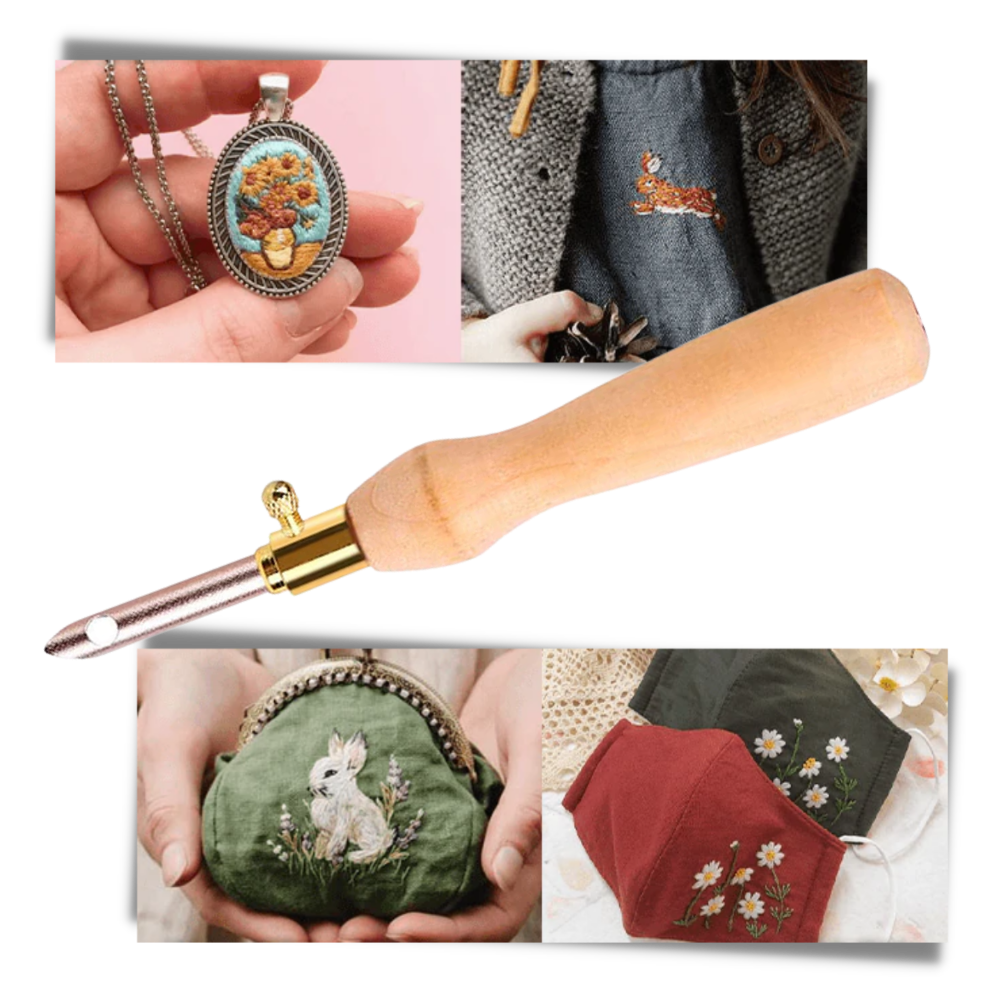 Kit d'aiguilles de broderie - Ozerty