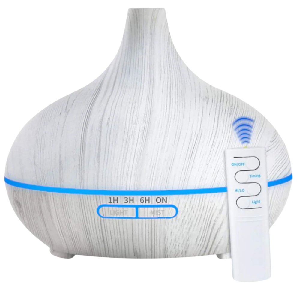 Diffuseur d'huiles essentielles et humidificateur -Gris/ - Ozerty