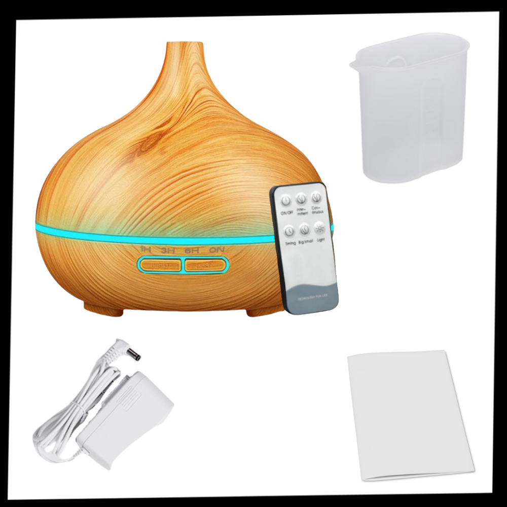 Diffuseur d'huiles essentielles et humidificateur - Ozerty