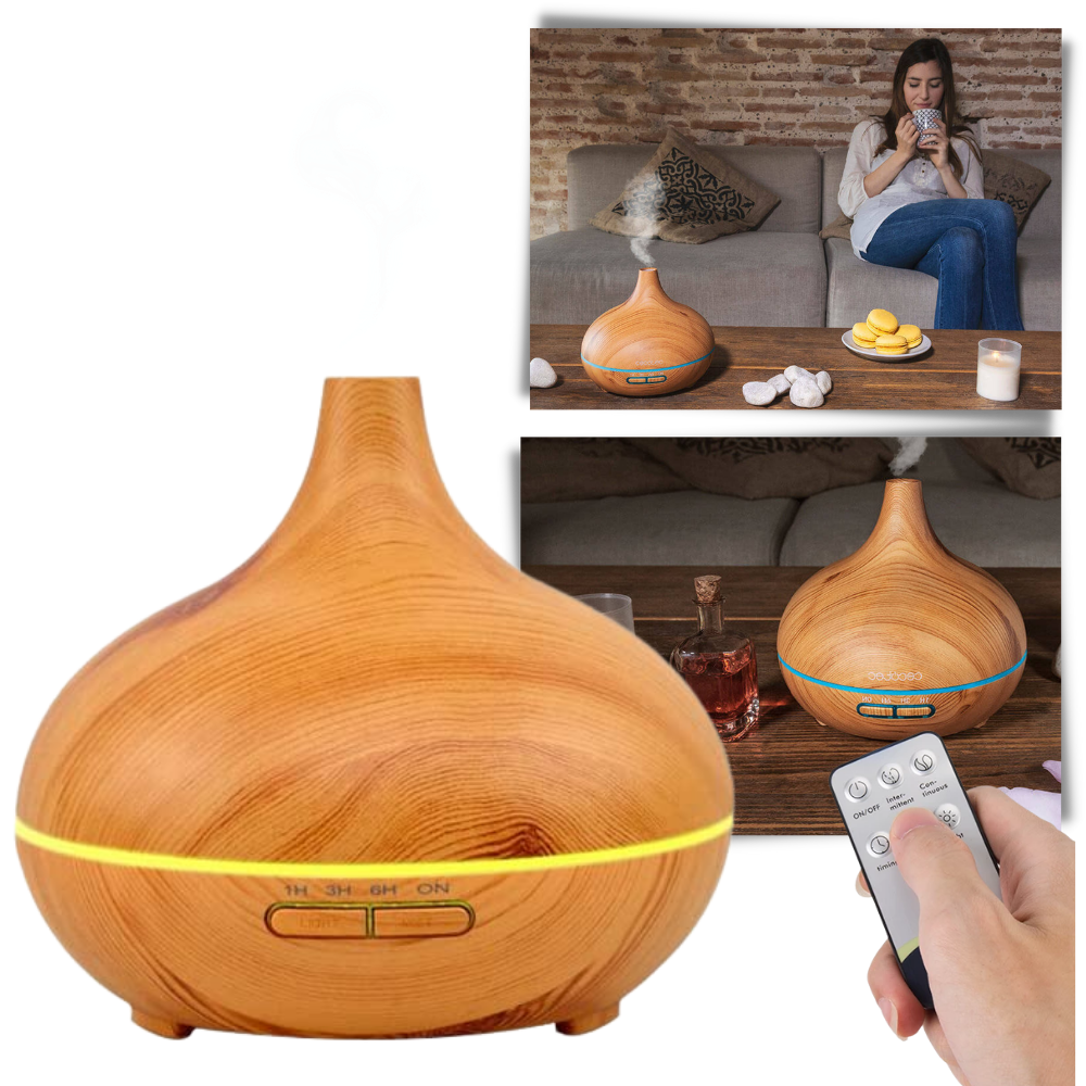 Diffuseur d'huiles essentielles et humidificateur - Ozerty