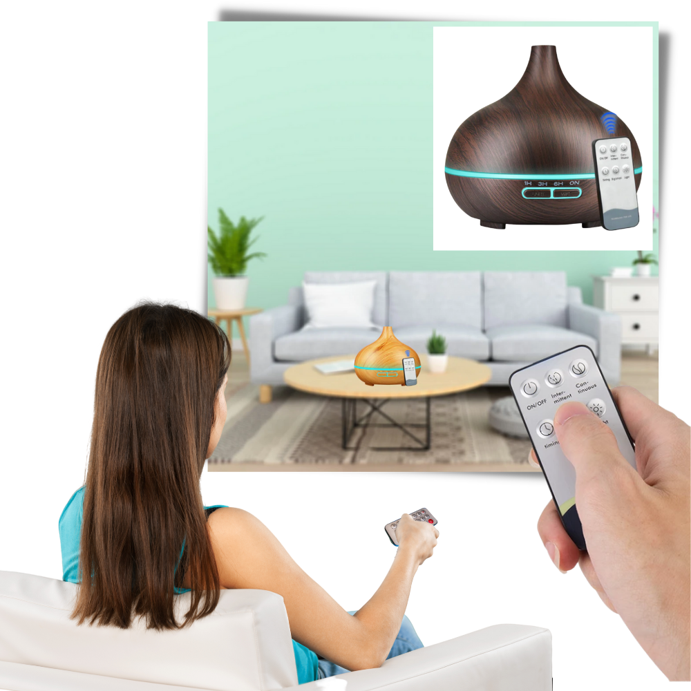 Diffuseur d'huiles essentielles et humidificateur - Ozerty