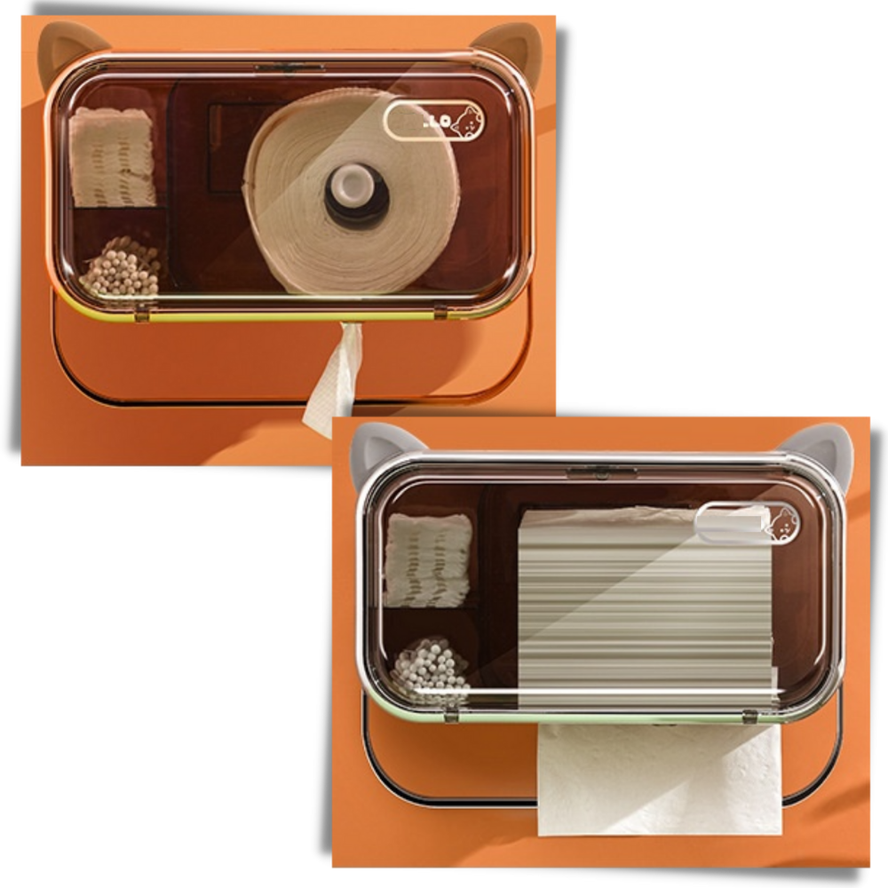 Support de rangement multifonctionnel pour papier hygiénique - Ozerty