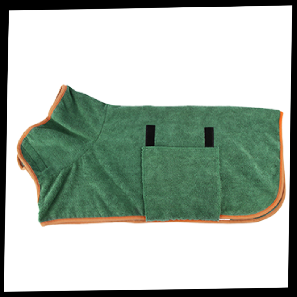Peignoir super absorbant pour animaux de compagnie - Ozerty
