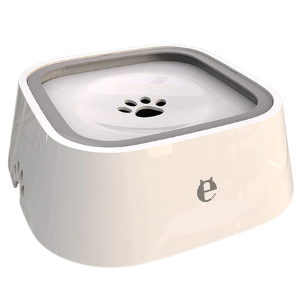 Bol d'eau flottant pour animaux -Blanc/ - Ozerty