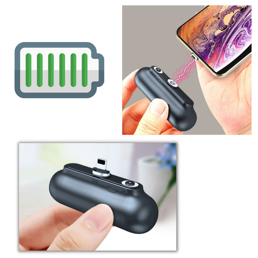 Chargeur de poche pour téléphone - Ozerty