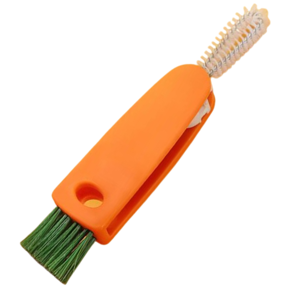 Brosse de nettoyage des bouteilles -Orange/ - Ozerty