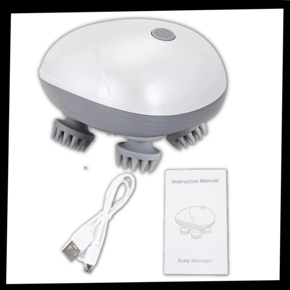 Masseur vibrant pour le cuir chevelu - Ozerty