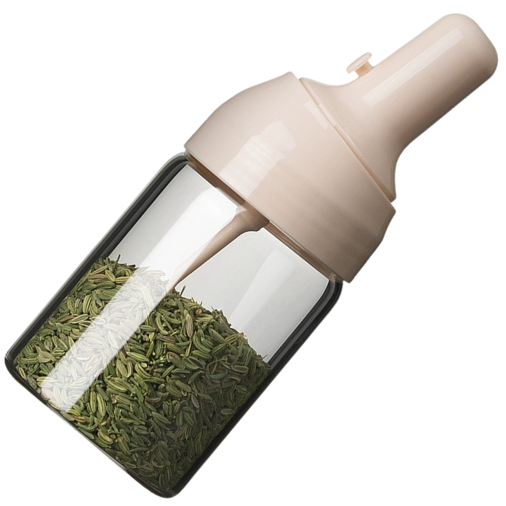 Bocal d'assaisonnements résistant à l'humidité -Rose/ - Ozerty
