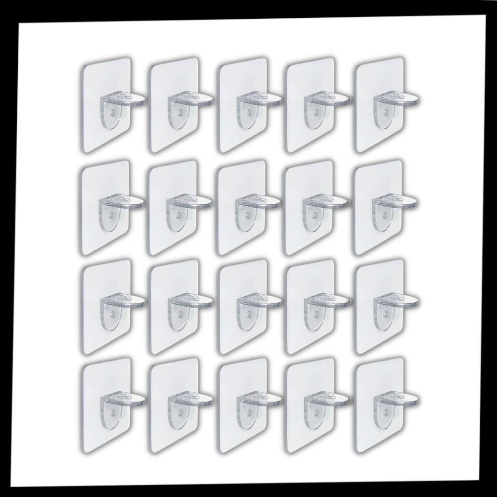 Supports d'étagères adhésifs - Ozerty