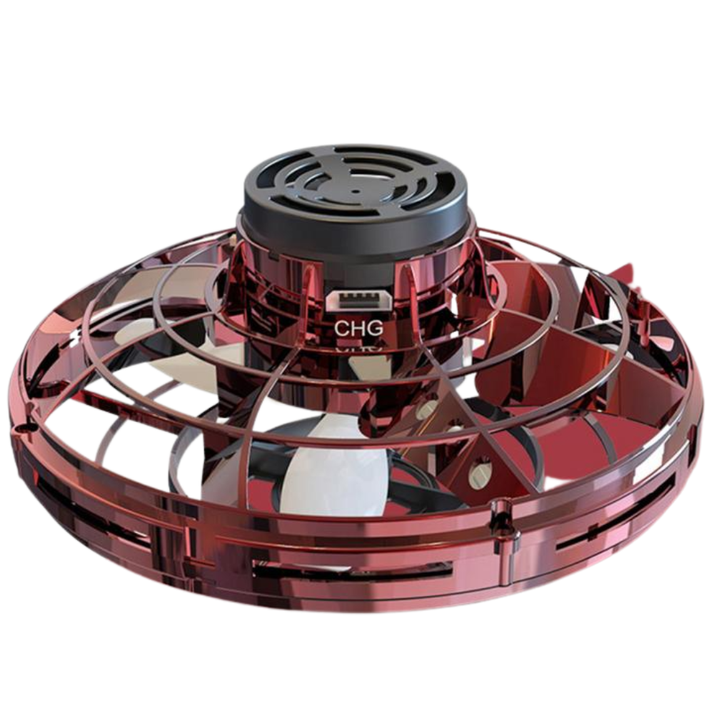 Jouet spinner volant -Rouge/ - Ozerty