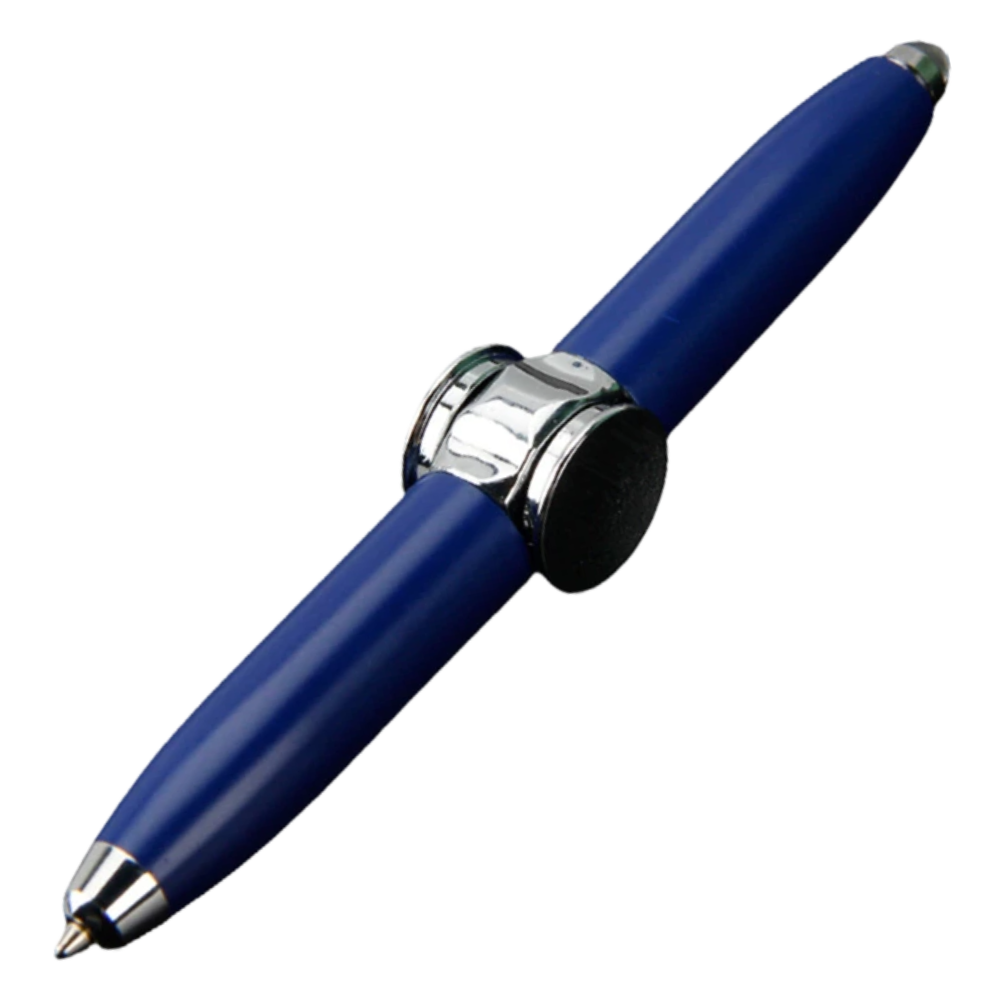 Stylo à billes spinner -Bleu/ - Ozerty
