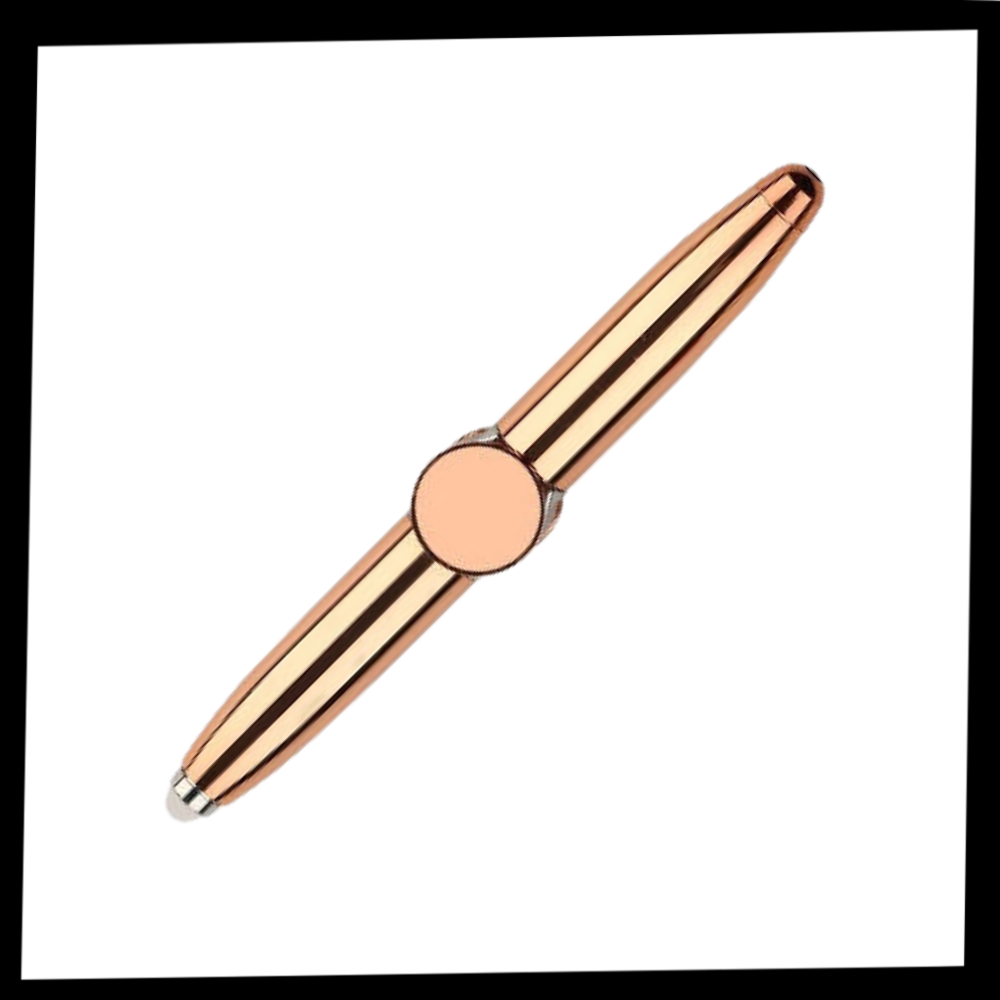 Stylo à billes spinner - Ozerty, Jouet spinner volant - Ozerty, Bague pour femme avec mantra bouddhiste rotatif - Ozerty
