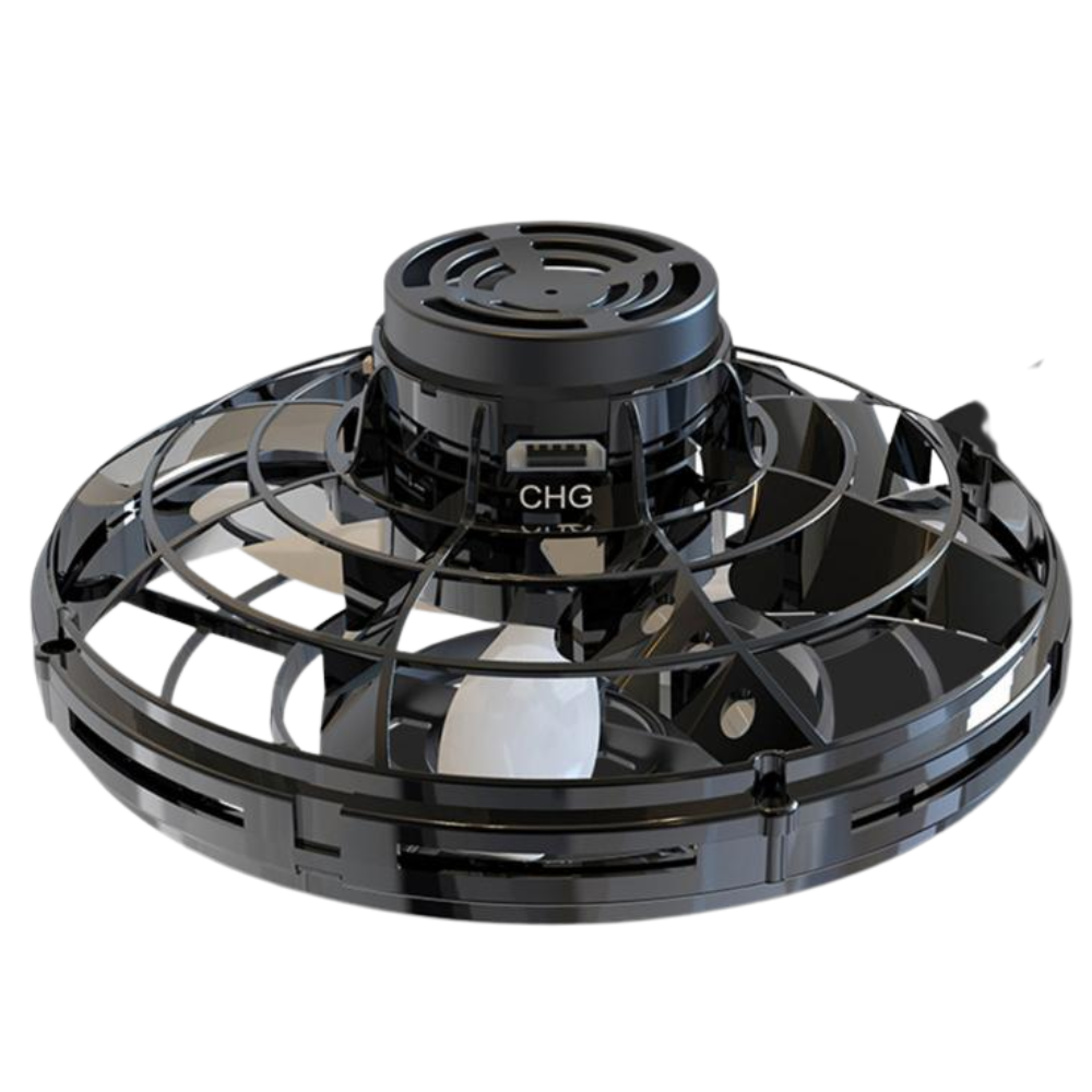 Jouet spinner volant -Noir/ - Ozerty