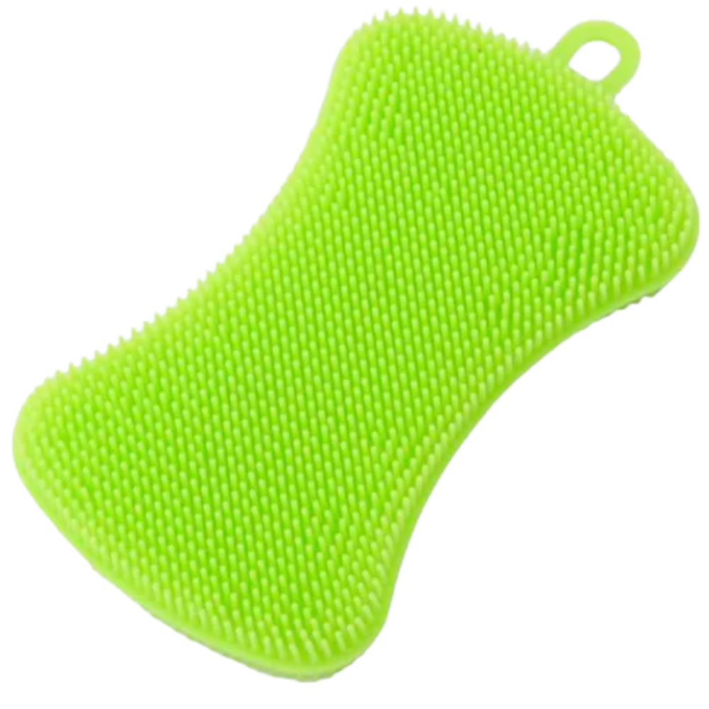 Éponge de cuisine en silicone -Vert/ - Ozerty