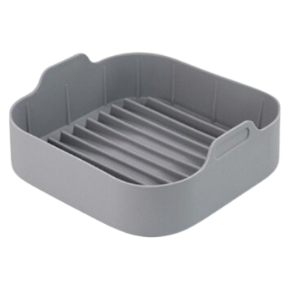 Poêle carré en silicone écologique -Gris/ - Ozerty