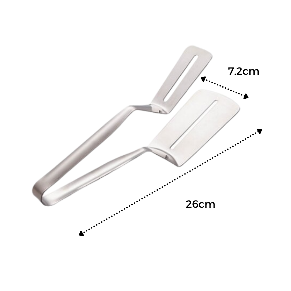 Spatule et pinces en acier inoxydable - Ozerty