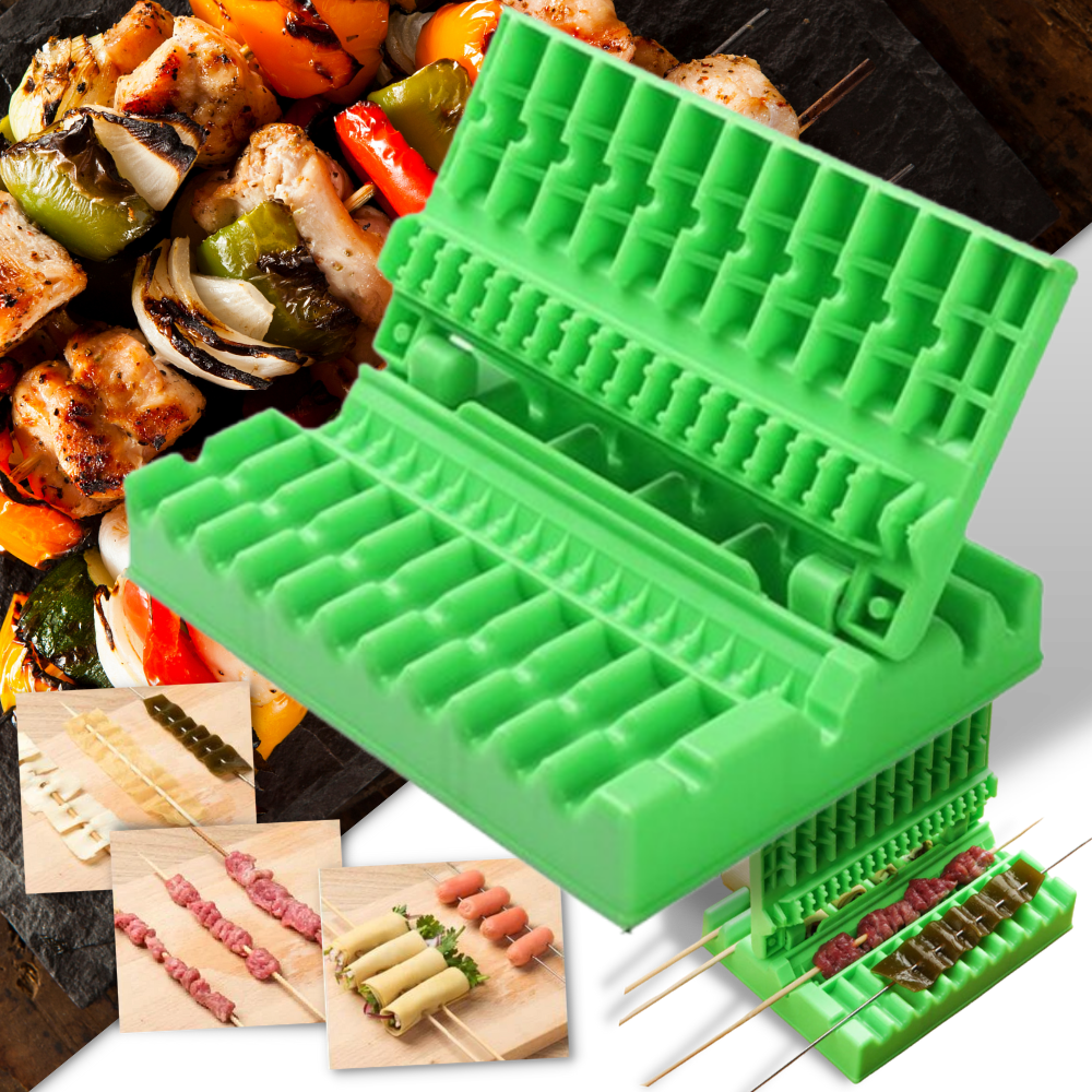 Appareil à brochettes et à kebabs pour barbecue - Ozerty