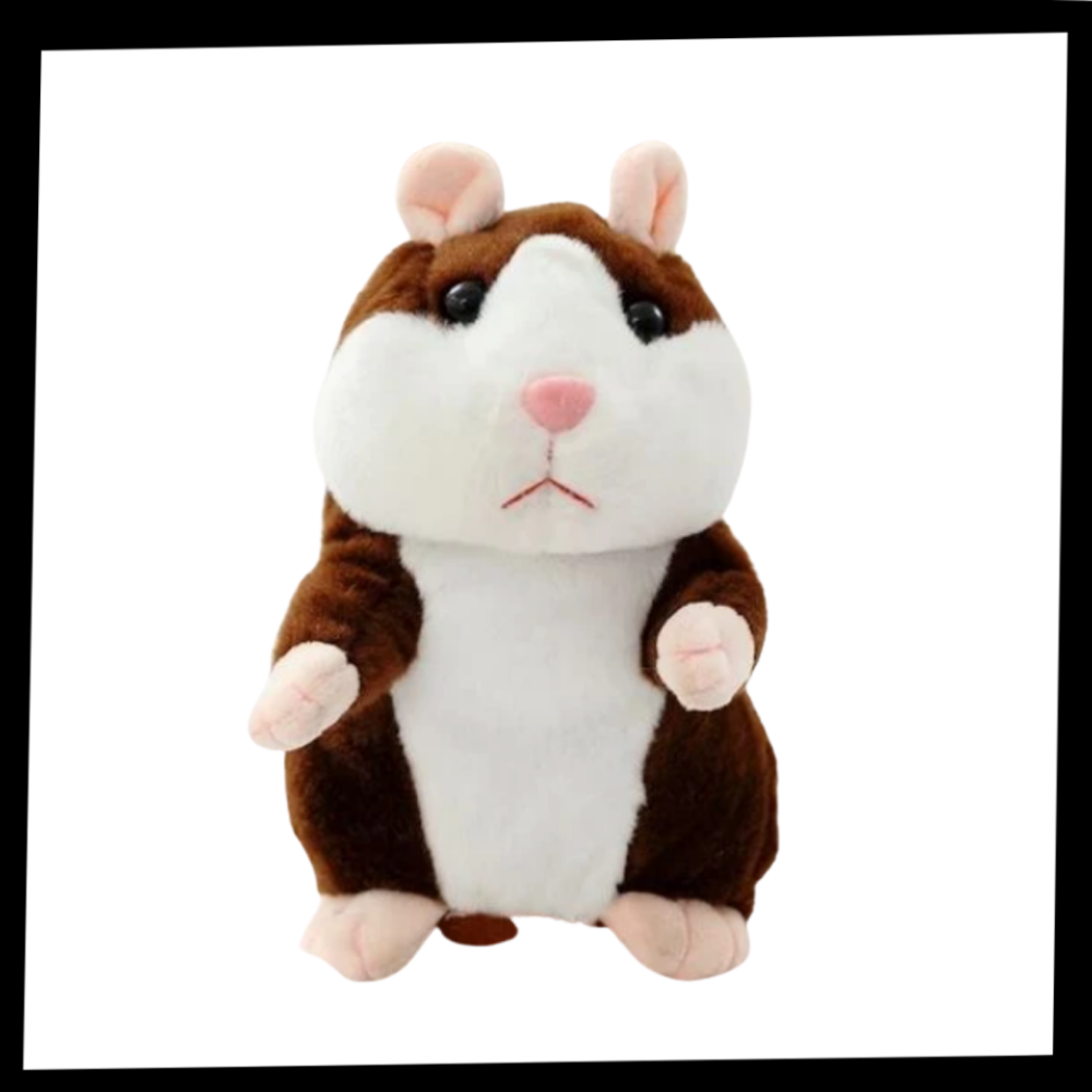 Hamster parlant en peluche - Ozerty