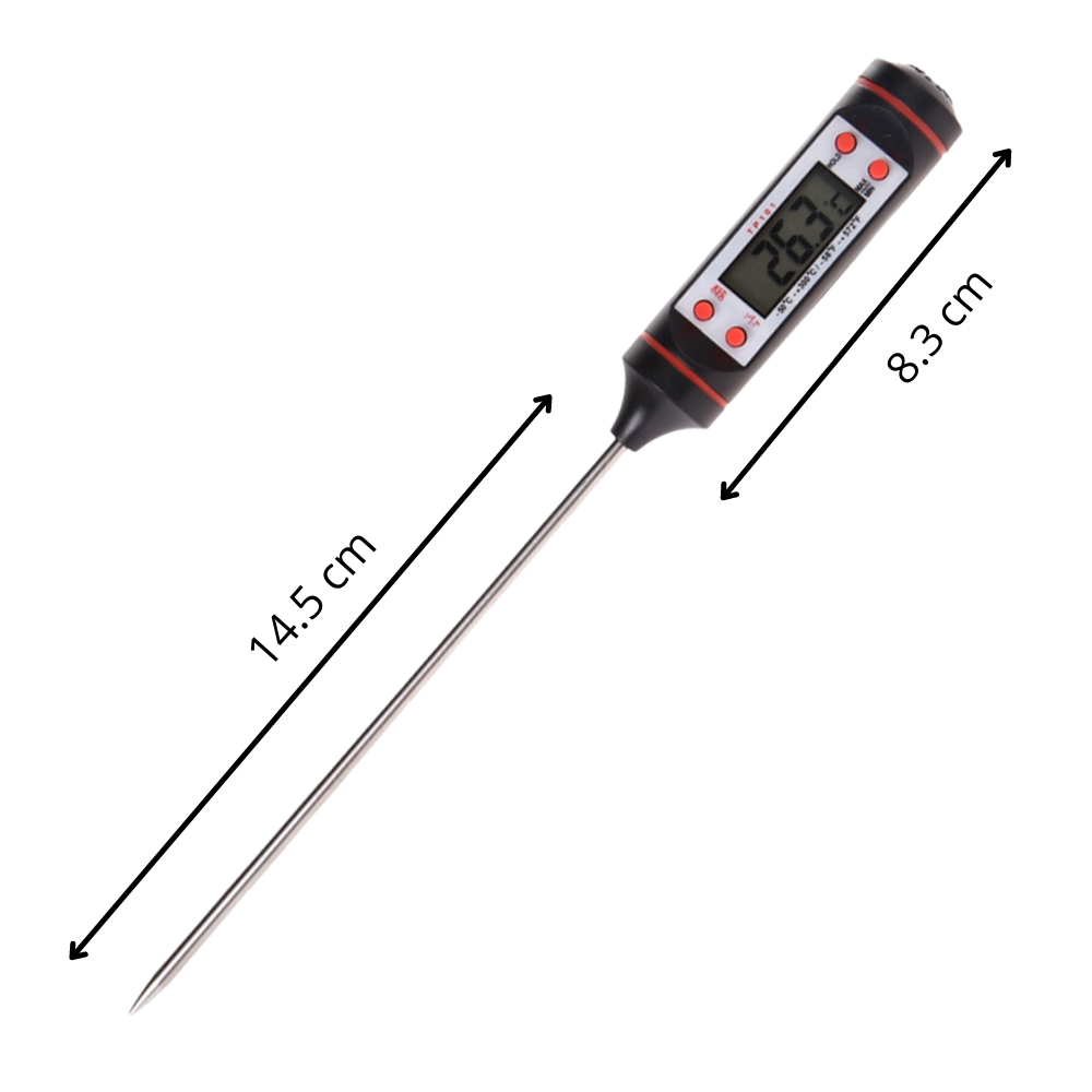 Thermomètre à sonde de cuisson numérique - Ozerty