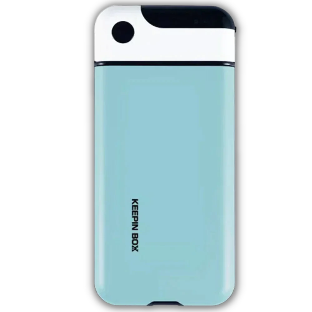 Boîte de verrouillage pour smartphone -Bleu ciel/ - Ozerty