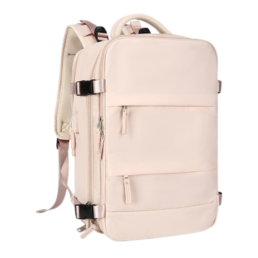 Sac à dos de voyage multifonctionnel pour l'extérieur -Beige/ - Ozerty