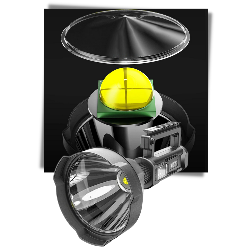 Lampe de poche LED avec trépied - Ozerty