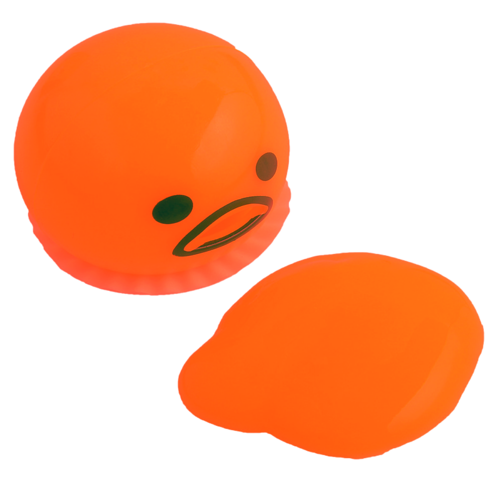 Monstre mangeur de bave d'halloween -Orange/ - Ozerty