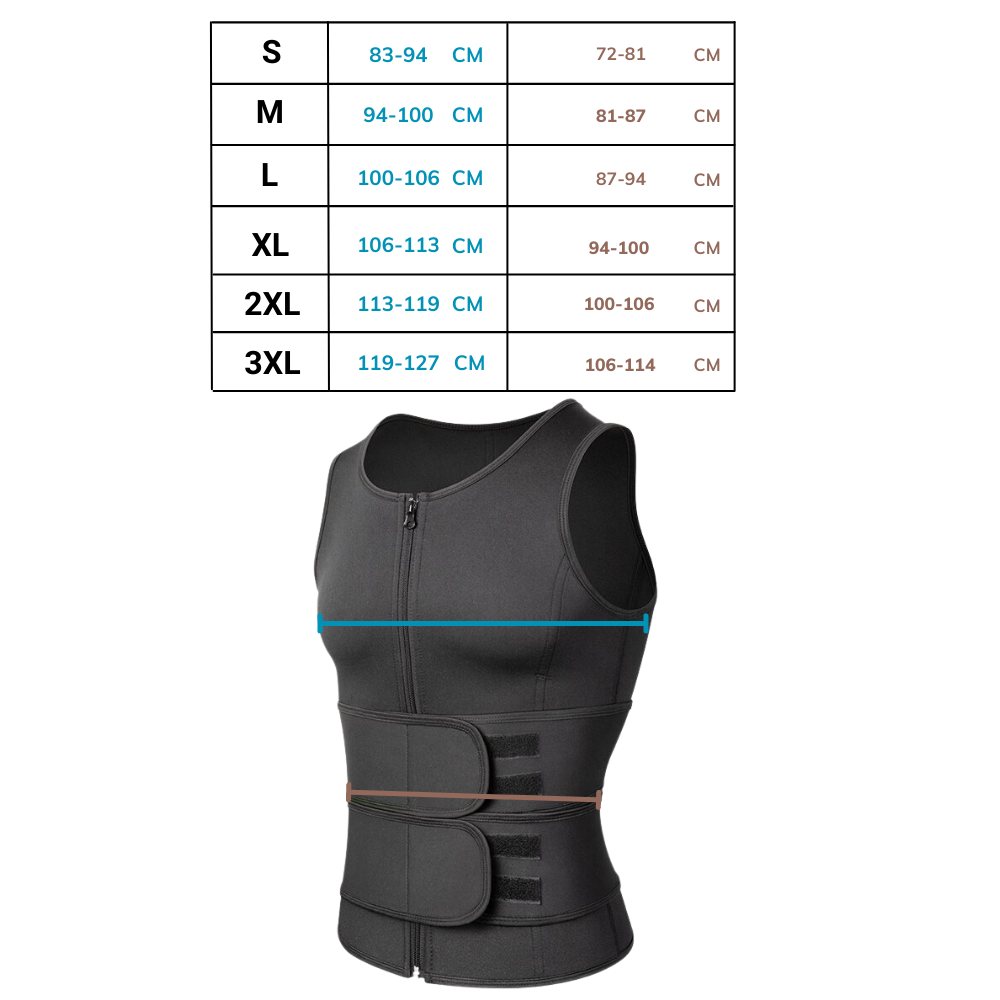 Ceinture de sauna pour hommes - Ozerty