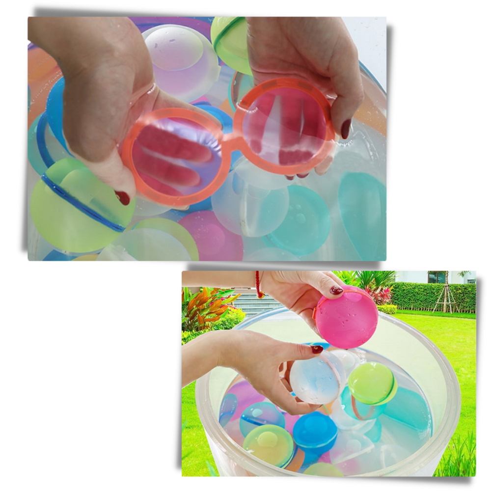 Pack de ballons d'eau réutilisables - Ozerty