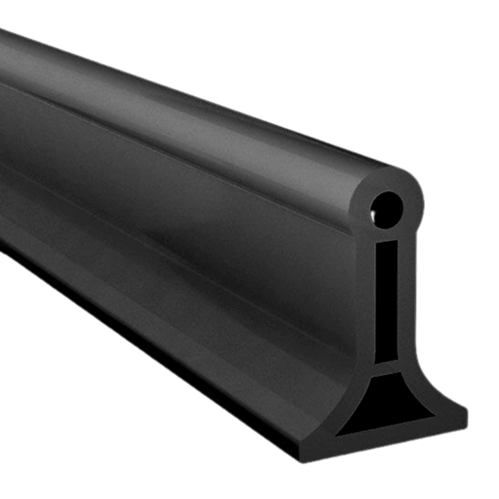 Bande d'arrêt d'eau en silicone -Noir/300 cm - Ozerty