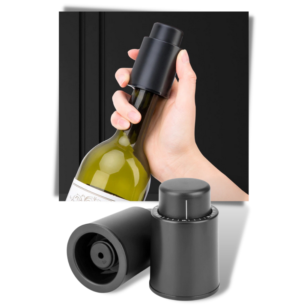 Bouchon vide d'air pour bouteilles de vin - Ozerty