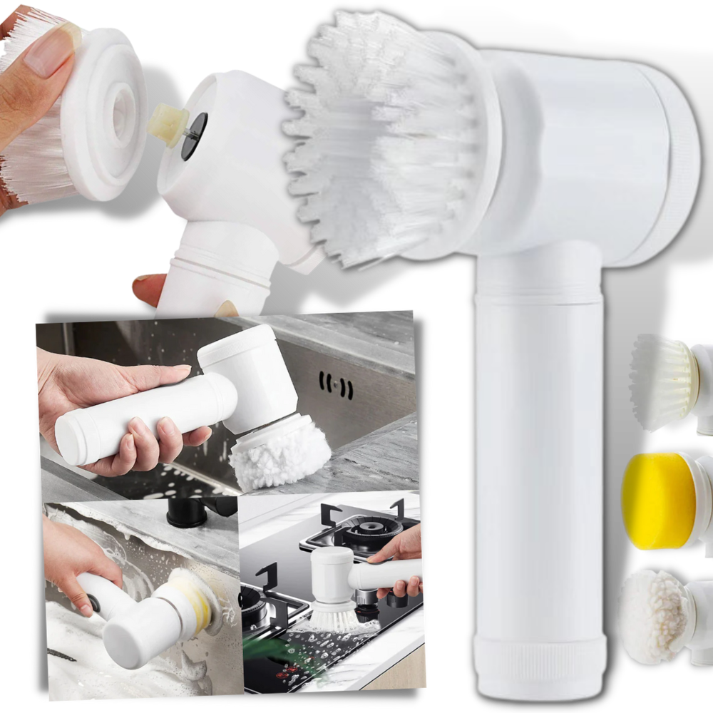 Brosse de nettoyage électrique manuelle - Ozerty