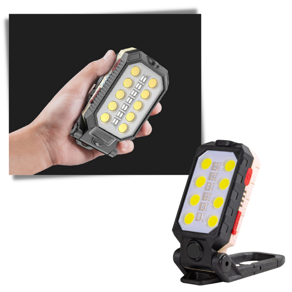 Lampe de poche LED étanche et réglable - Ozerty