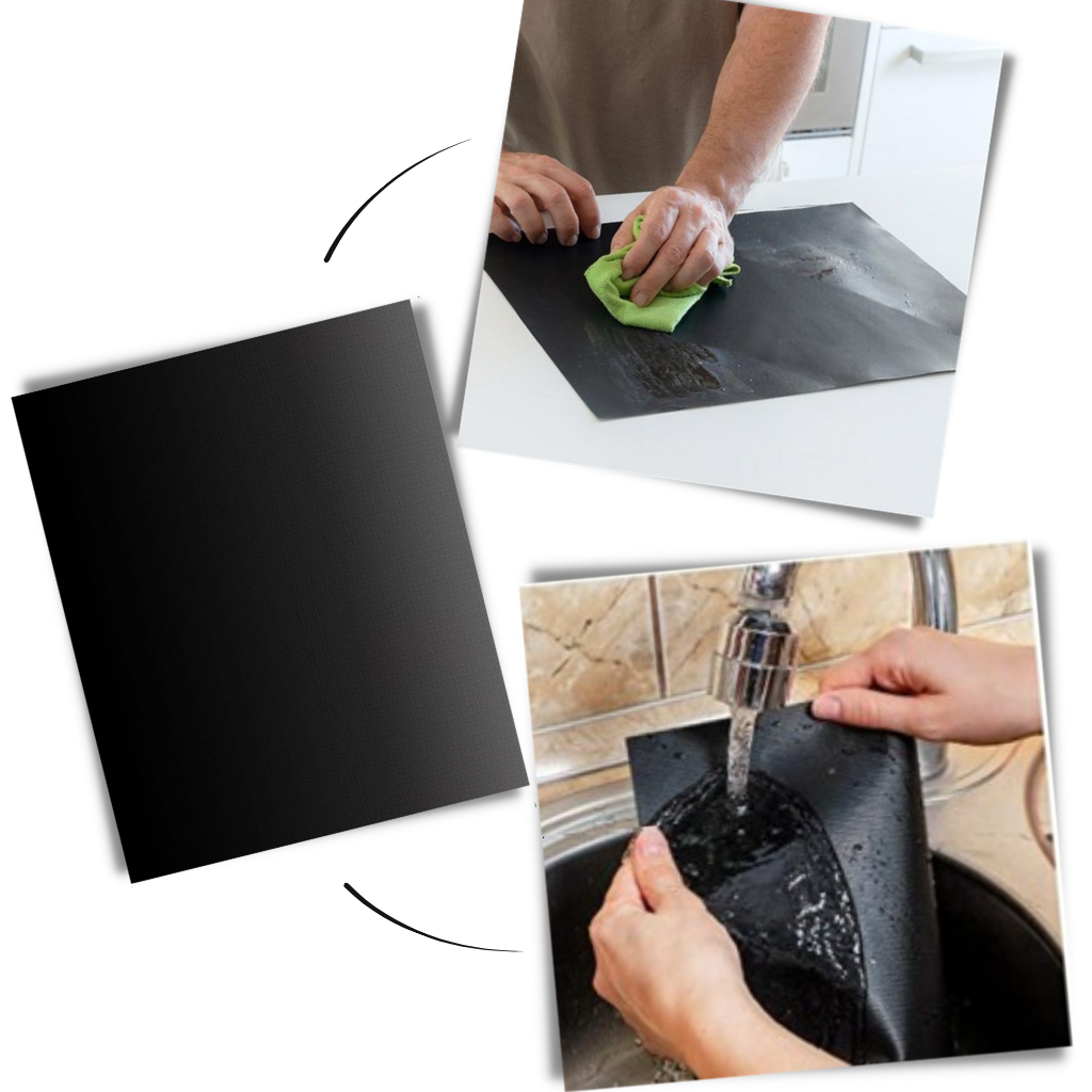 Tapis de cuisson anti-adhésif barbecue (5pcs)