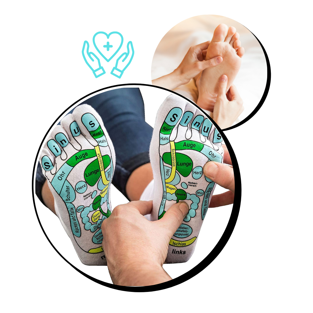 Chaussettes de réflexologie