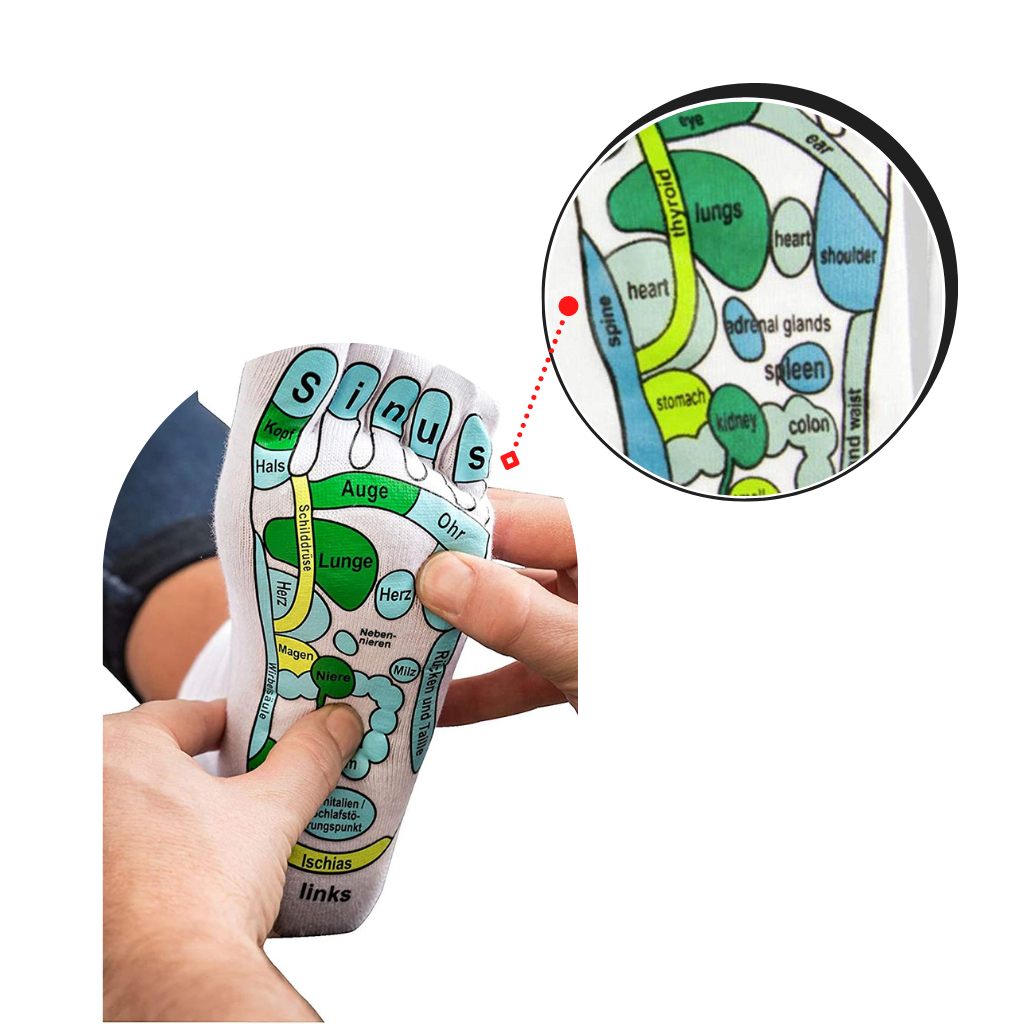 Chaussettes de réflexologie
