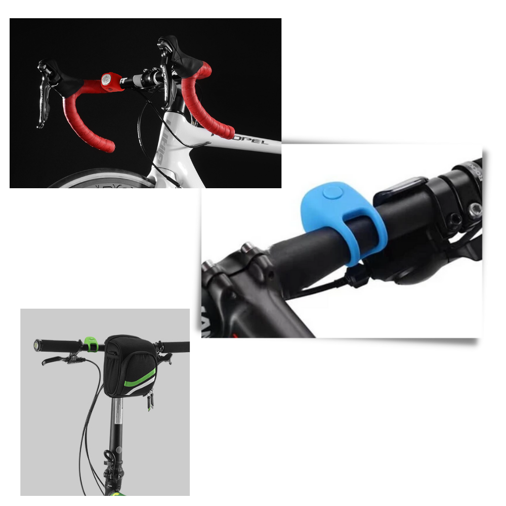 Klaxon de vélo étanche en silicone - Ozerty